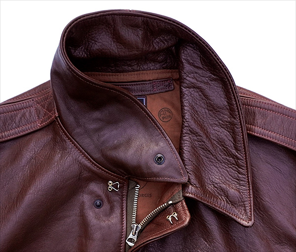 Good Wear Leather's Star Sportswear Type A-2 Jacket Collar