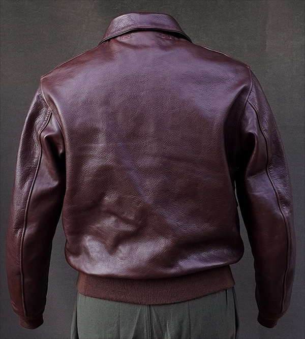 Good Wear Leather's Star Sportswear Type A-2 Jacket Reverse View