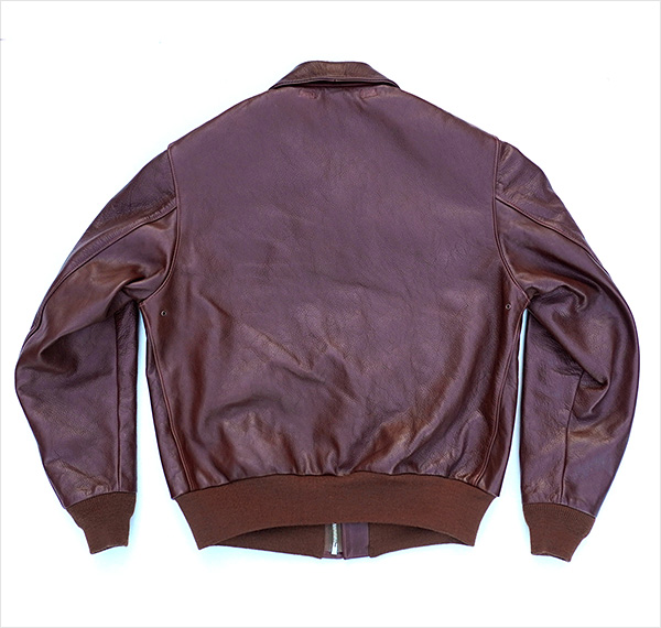 Good Wear Leather's Star Sportswear Type A-2 Jacket Flat Reverse