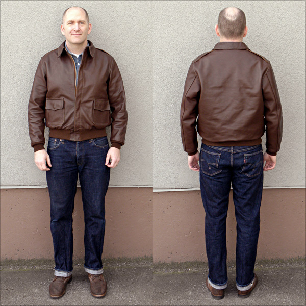 Good Wear Leather Coat Company — United Sheeplined Type A-2 Flight Jacket