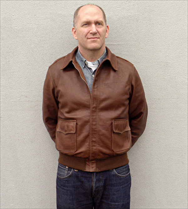 Good Wear Leather's United Sheeplined Type A-2 Flight Jacket