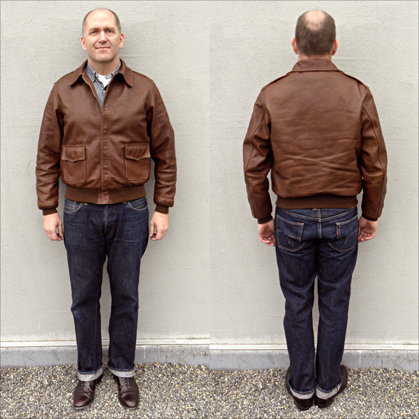 Good Wear Leather Coat Company — United Sheeplined Type A-2 Flight Jacket