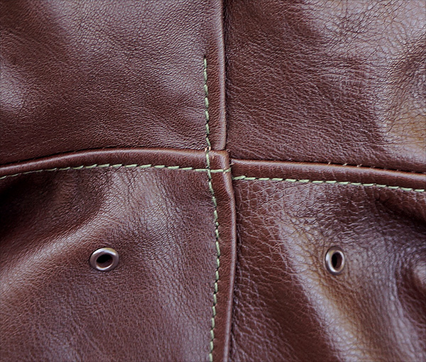 Good Wear Leather's United Sheeplined Arm Seams