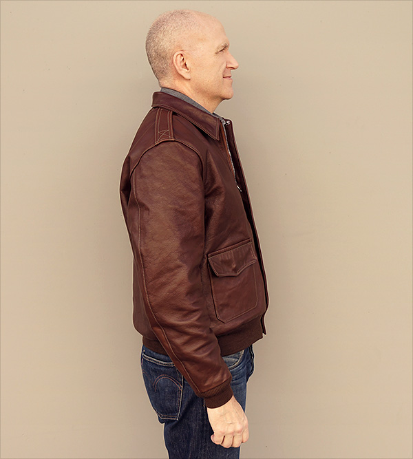 Good Wear Leather's United Sheeplined Reverse View