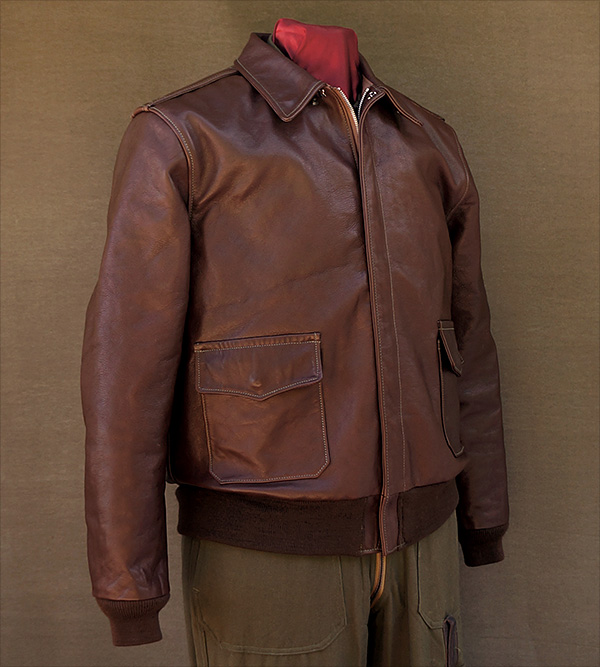 Good Wear Leather's United Sheeplined Type A-2 Flight Jacket